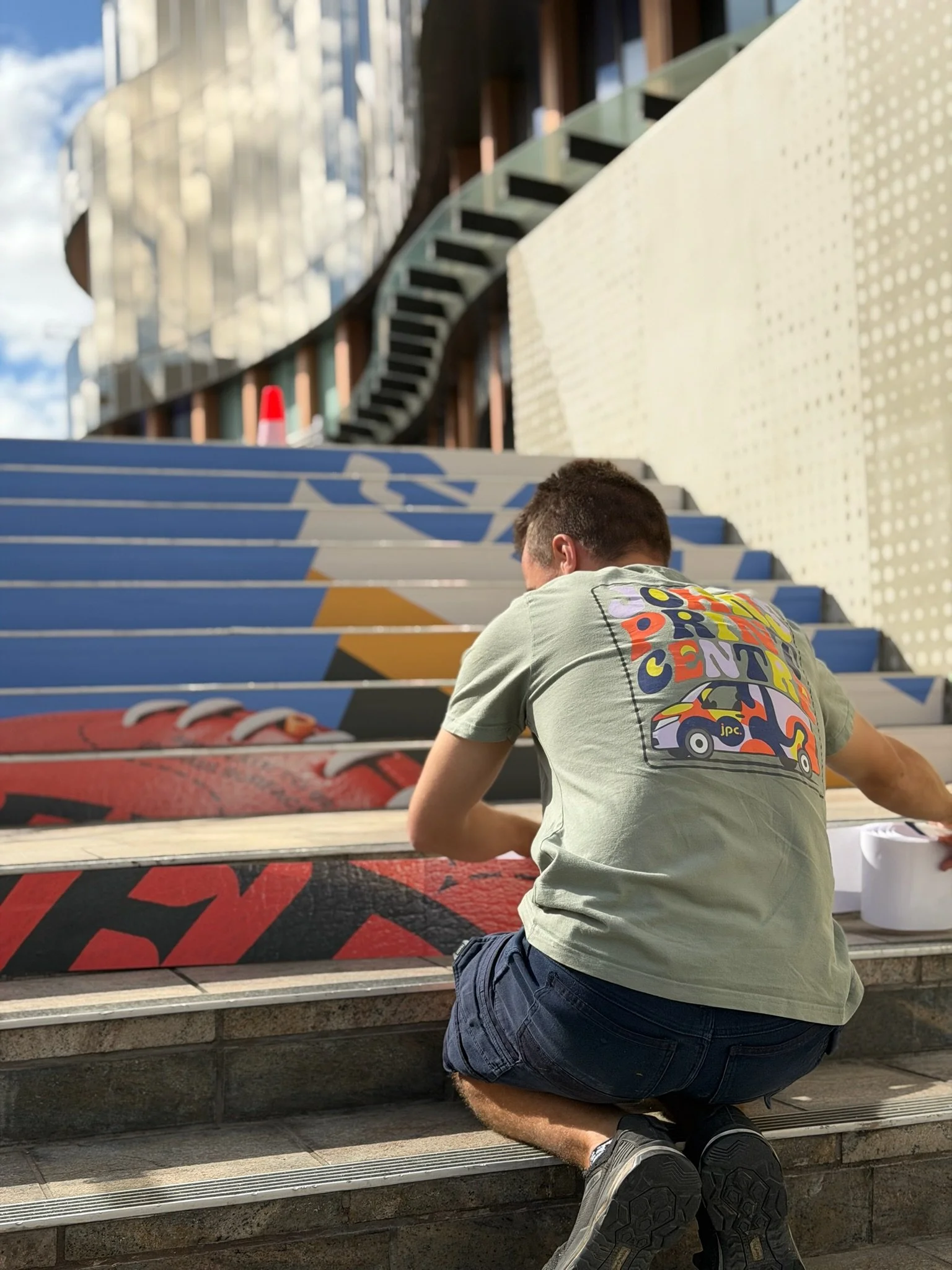  AFL Gather Round Festival Plaza Step Decals