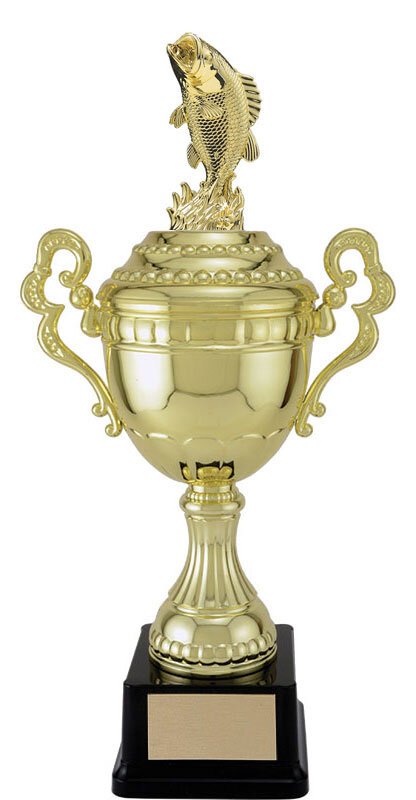 Gold Viceroy Cup Fishing Trophy — Trophy Kingdom - Most Trusted Trophy  Store In Canada