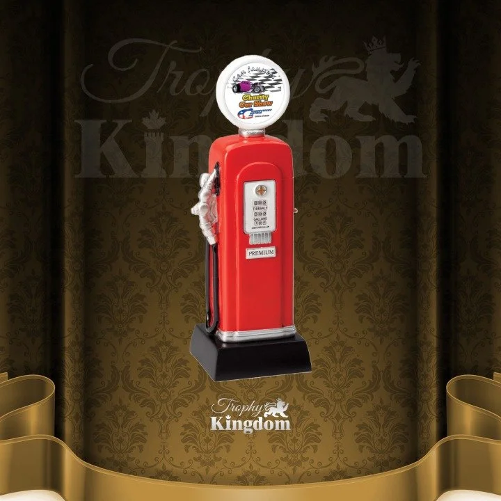 Red Gas Pump Resin Trophy — Trophy Kingdom - Most Trusted Trophy Store ...