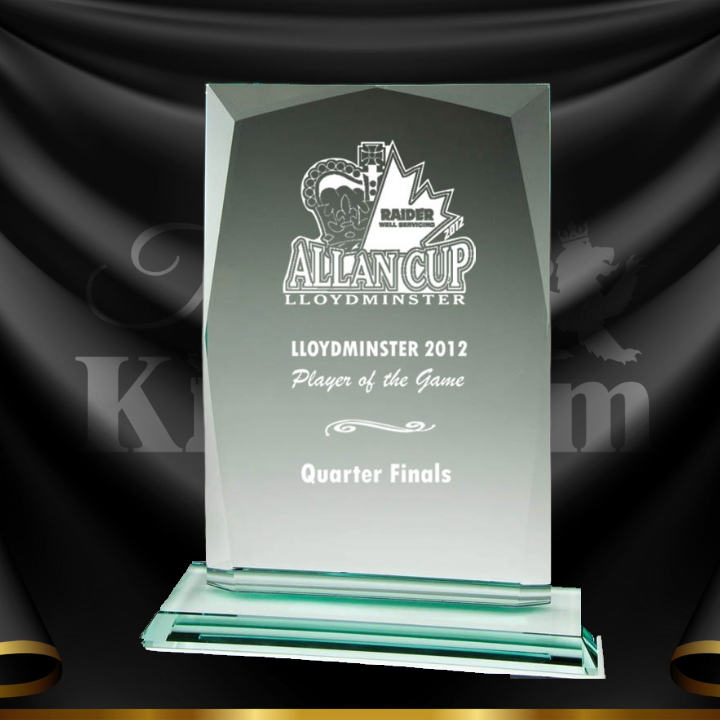 Rectangle Glass Trophy 2 Sizes — Trophy Kingdom - Most Trusted Trophy ...