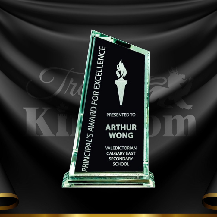 Wingfield Glass Trophy 3 Sizes — Trophy Kingdom - Most Trusted Trophy ...
