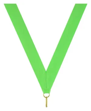 Neon Green Ribbon with snap clip