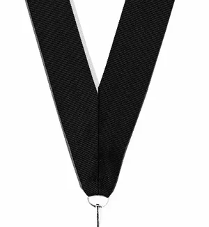 Black Ribbon with snap clip