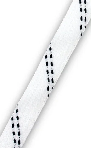 White Skate Lace Ribbon with snap clip