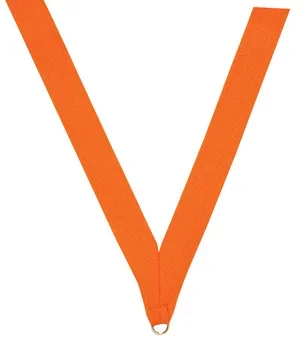 Orange Ribbon with snap clip