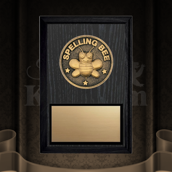 Spelling Bee Plaque — Trophy Kingdom - Most Trusted Trophy Store In ...