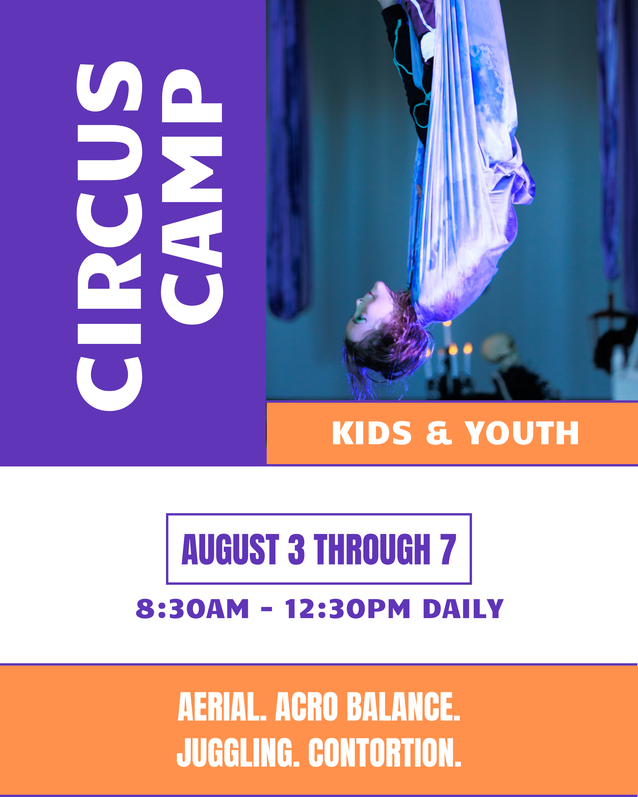 Kids and Youth Circus Camp