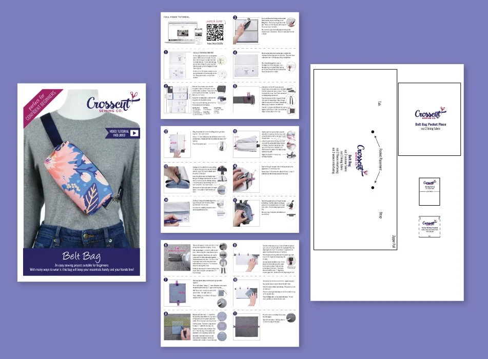 Designed and produced  complete sewing patterns from concept to final layout. Drafted the pattern pieces, wrote clear step by step instructions and styled and photographed the finished project. 