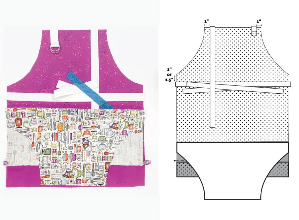 Photo translated to a technical illustration for instructional purposes.