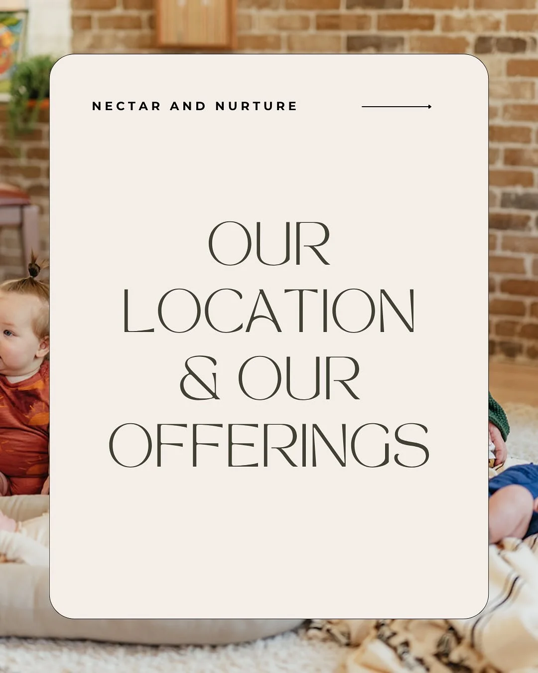 ✨ We have exciting news &mdash; Nectar &amp; Nurture has a new home! ✨

After years of working all over DFW, we finally have one intentional home base &mdash; created just for the work we do and the families we serve.

📍 14850 Montfort Dr #181, Dall