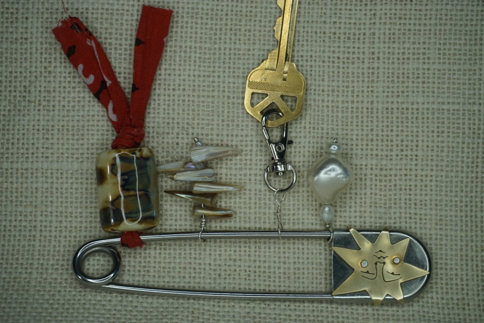 Ceramic bead + Bandana Add On (NO Carabiner)