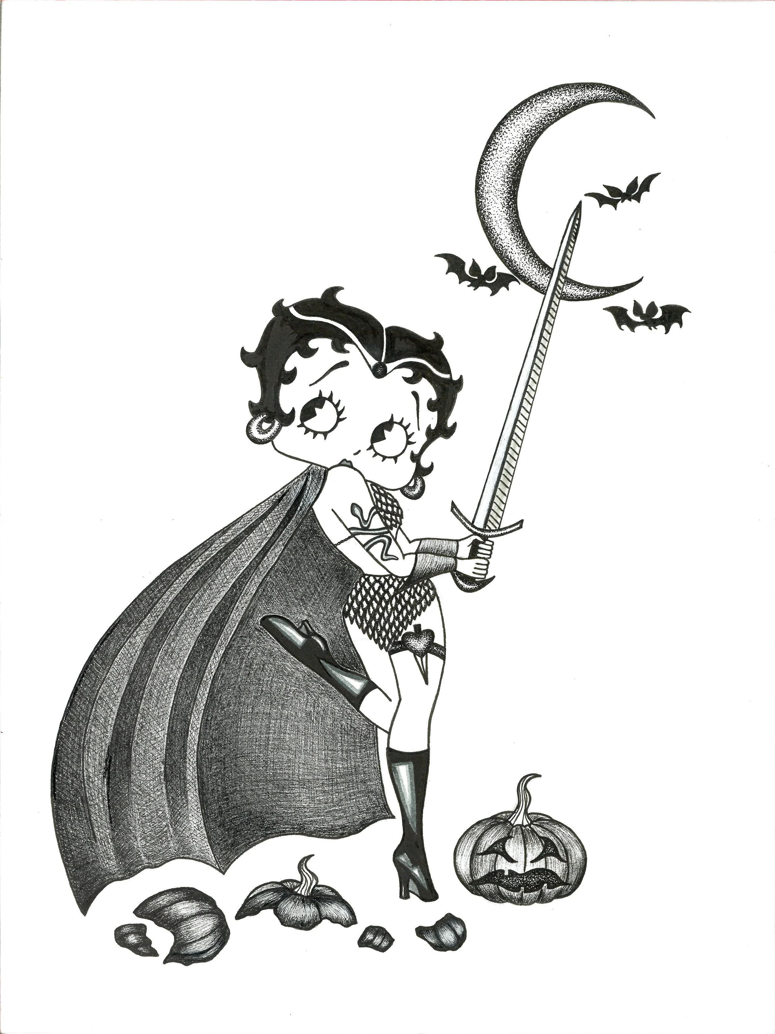 Betty Boop Pumpkin Warrior-1.jpg