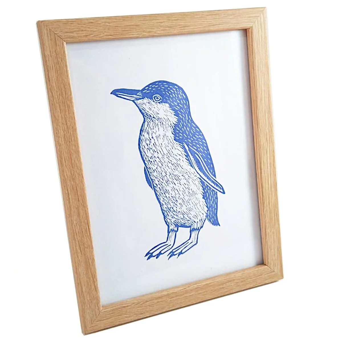 penguin framed print