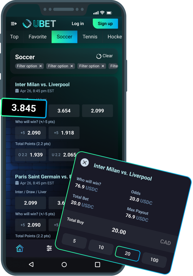 The Better Way To Bet Decentralized Sports Betting UBET