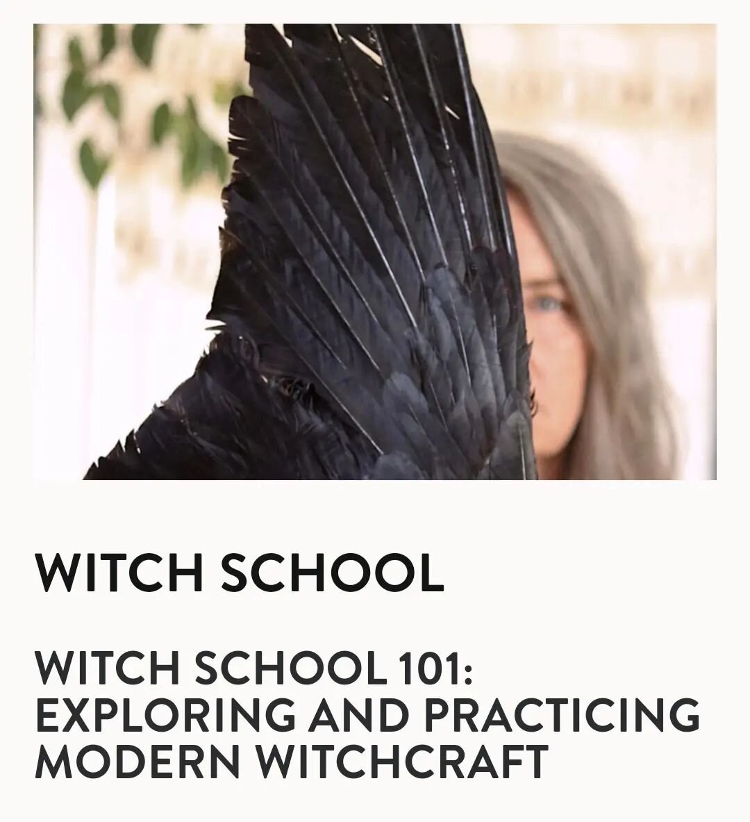 My mentor and friend @wingandaether has created a Witch School 11 week course. 
I consider myself a witch but it has all been self taught hodhe podge and I am so excited to lean into building my knowledge with someone i trust and know is coming from 