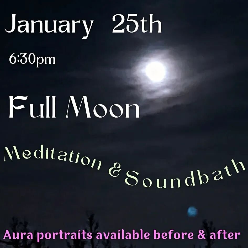This is the last full moon meditation in this beautiful space Ive been in for 14 years. The studio is moving and I am thrilled about it and also a bit &quot;oh shit... end of an ERA!!&quot; 
So come trance out with us. 

Register in link in bio
VENMO
