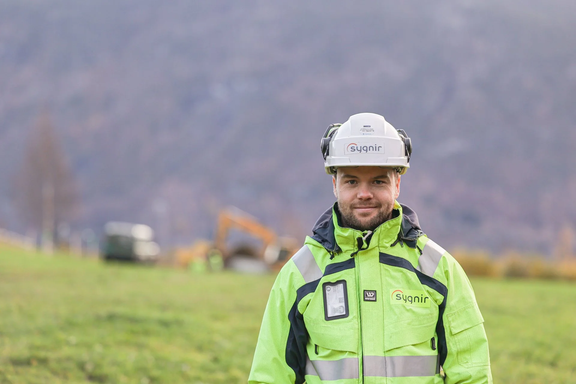 Jimmy Stølen, prosjektleiar  i Sygnir. med utbygging.