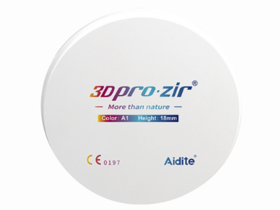 AIDITE 3D Pro Zir Multilayer Zirconia — Chairside Solutions