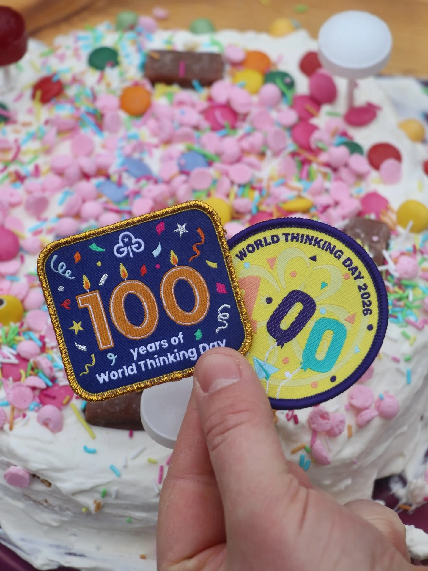 K&aring;ren firande 100-&aring;rsjubileumet av World Thinking Day tillsammans med andra scoutk&aring;rer fr&aring;n Lundakretsen 🌏🎂 Firandet &auml;gde rum p&aring; Finng&aring;rden den 21-22 februari. Omkring 170 deltagare tog del av roliga program