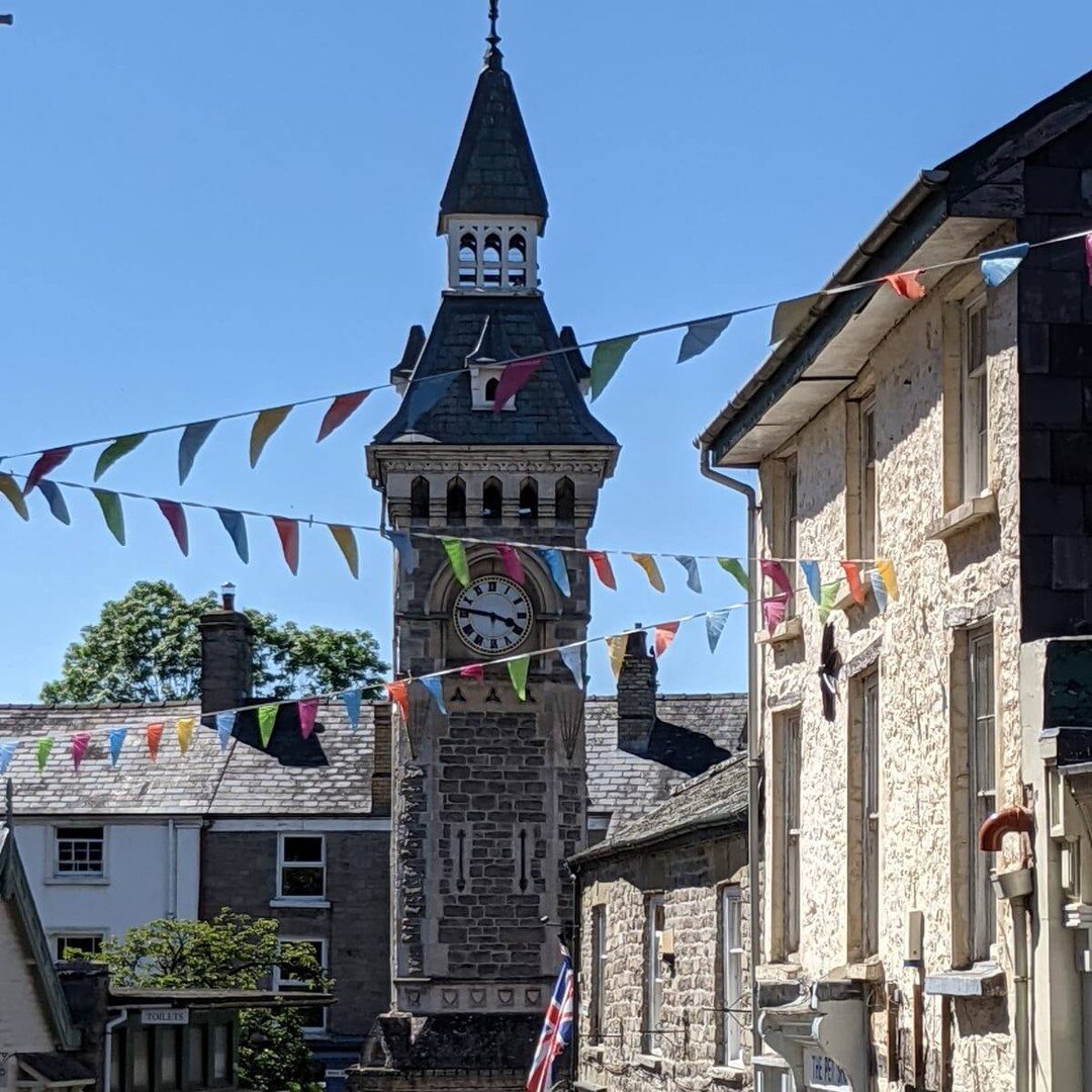 #ThrowbackThursday to last year's @hayfestival 

You can't get prettier than Hay with bunting and blue skies! 😍
