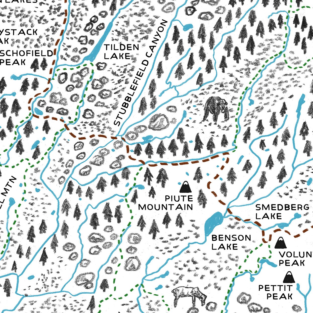 Yosemite national park walking trails map close up 2.jpg