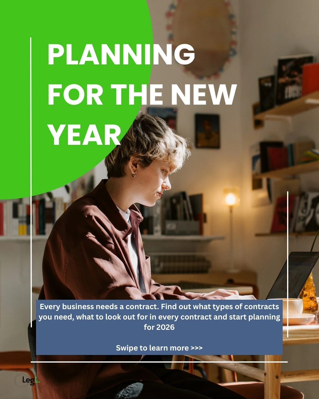 End the year knowing exactly what you need to get sorted from your legal documents. 

Whether you're just starting, expanding or trying to get all of your legal ducks in a row, understanding what contracts you need and the types of clauses to include