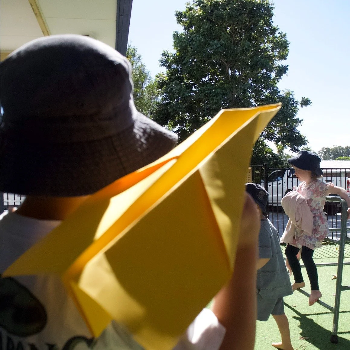 The First Years playground turned into a runway as we folded, launched and raced our paper planes! The big question was: &ldquo;Who can throw their plane further?&rdquo;

Some soared straight, some looped and twirled, and others flopped in ways that 