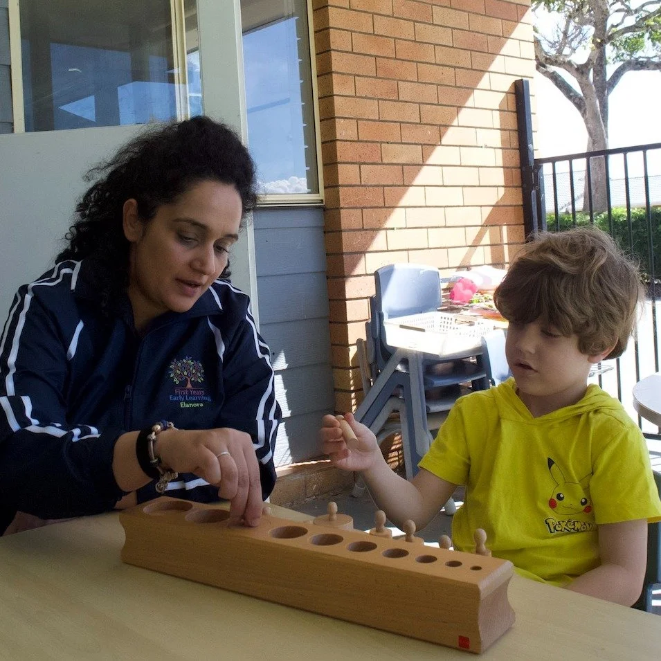 Today Miss Aly sat side by side with one of our children to work on a puzzle. Piece by piece, they searched, chatted and celebrated each little success together. 🧩💛

These one-on-one moments are such a special part of our days. They give children t