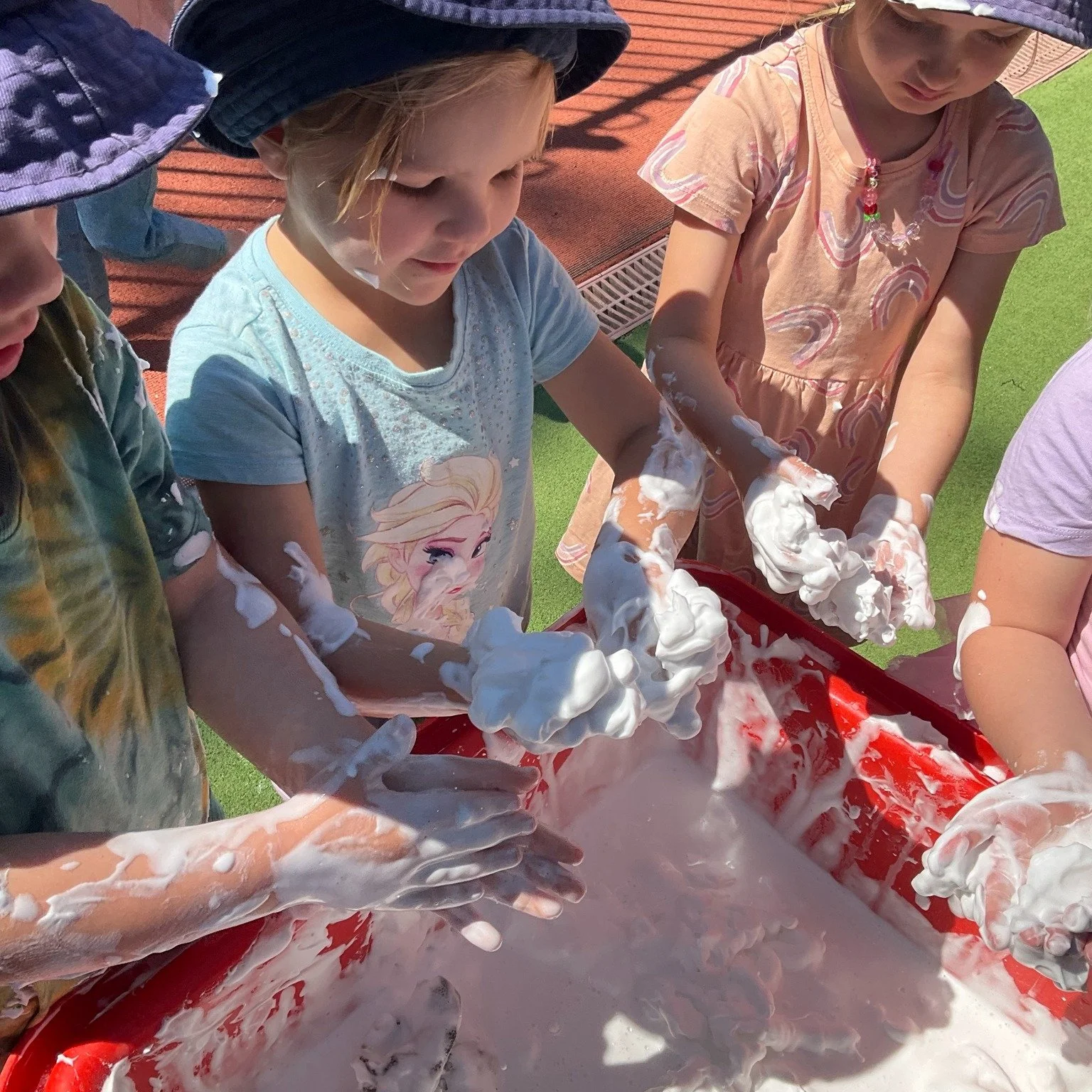 Bath time wasn&rsquo;t just for humans this time! Our dolls and dinosaurs were the stars of the show! 👶🦕 With cloths, soap, and plenty of giggles, we gave them a refreshing clean. As we played, we practised the everyday care routines we see in our 