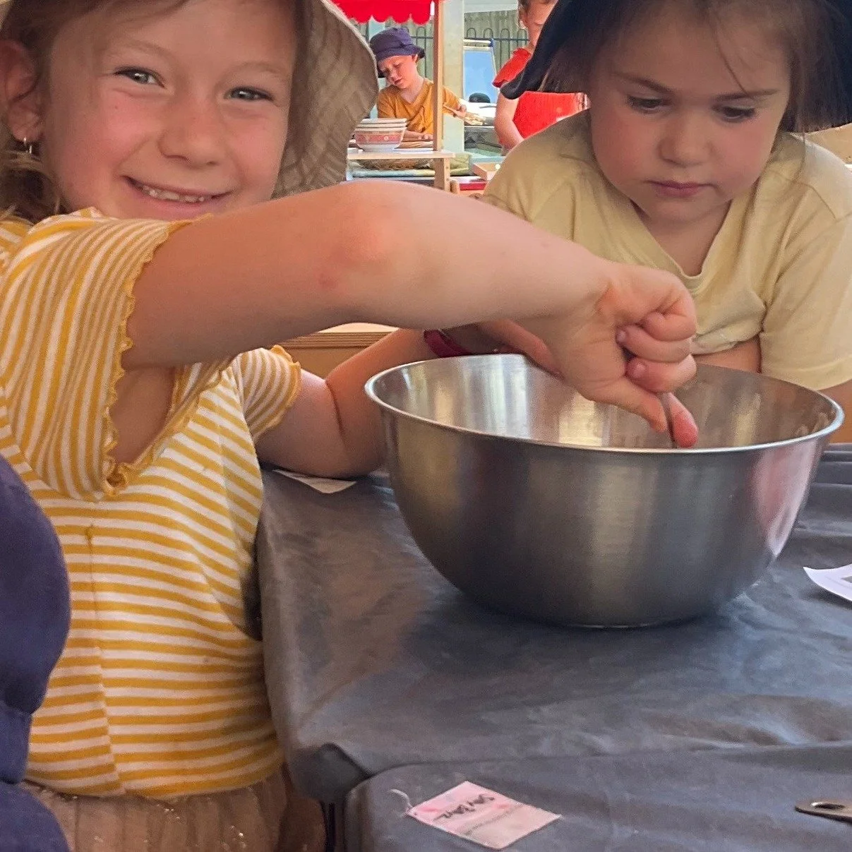 The scent of something delicious filled our room recently. 🥣✨
We cracked eggs, counted spoonfuls, and giggled as flour danced through the air. Cooking together turned into a lesson in teamwork, patience, and pride. Watching our creations come to lif