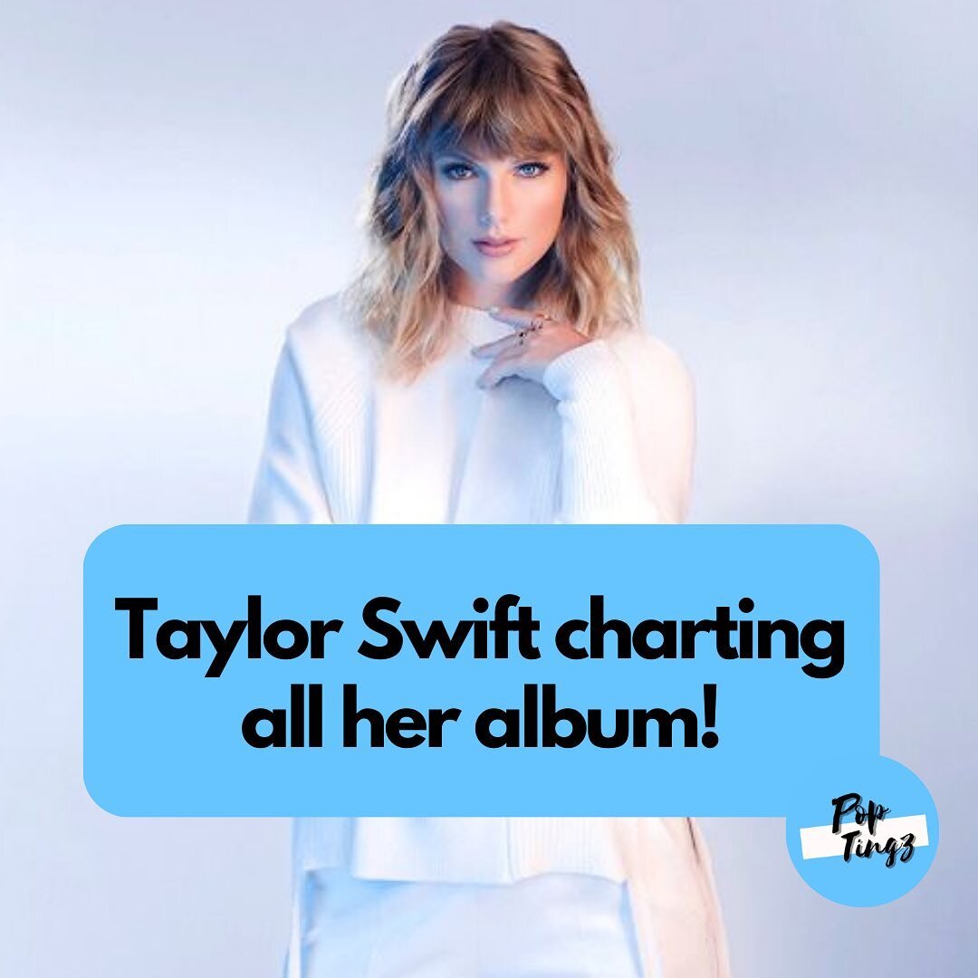 Taylor Swift is charting all of her 10 studio albums on the Billboard 200 this week.
