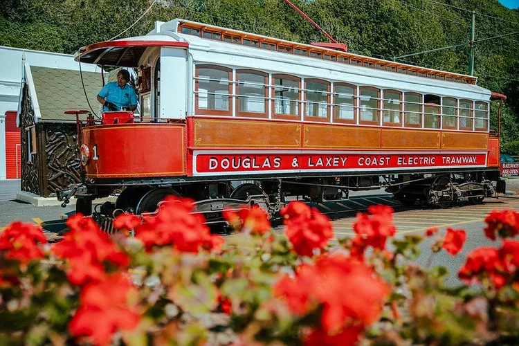 Manx Electric Railway on an Isle of Man road trip itinerary