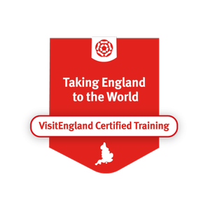 VisitEngland Taking England to the World training badge