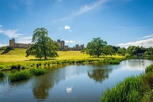 Alnwick Castle in Northumberland