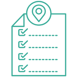 Discovery beyond the main route icon for Uncover Britain road trip guide planning