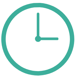 Time-based itinerary guidance icon for Uncover Britain road trip guide planning