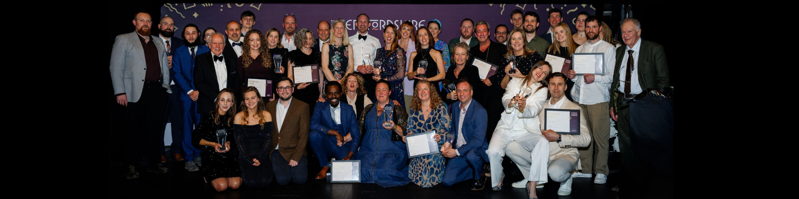 Uncover Britain winning International Tourism Award at the Herefordshire Tourism Awards 2025