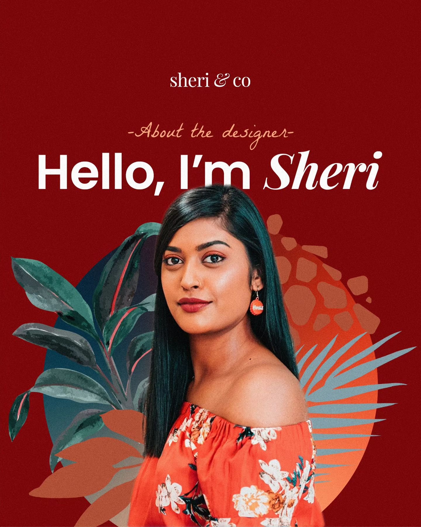 Hey there! I'm Sheri👋, the creative force and giraffe behind Sheri &amp; Co. I create captivating brand identities and visuals to elevate your brand's image, all while fueling myself with copious amounts of hot chocolate!🍫

I would love to learn mo