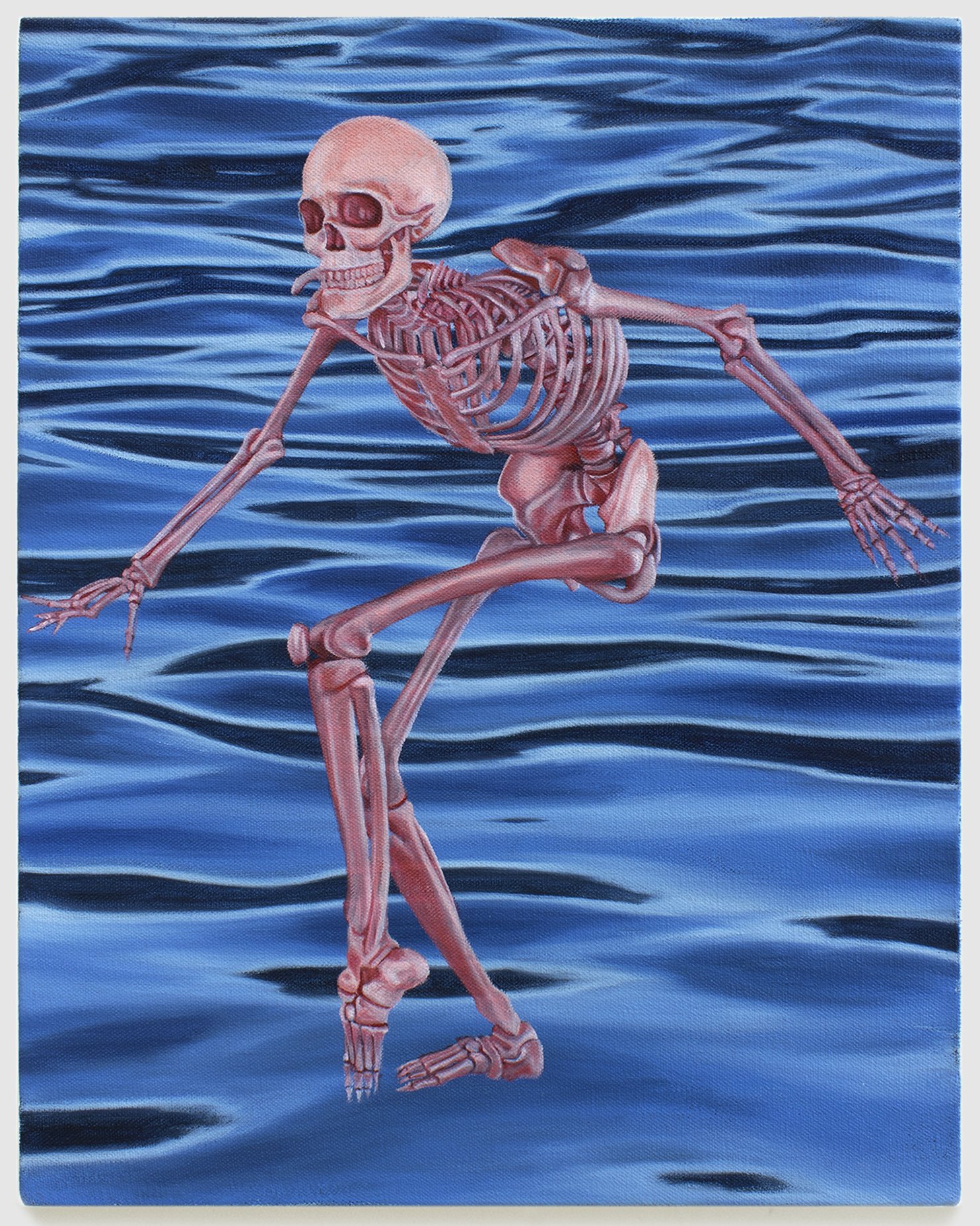 The Body Politic, 2025, oil on canvas, 15 x 12"