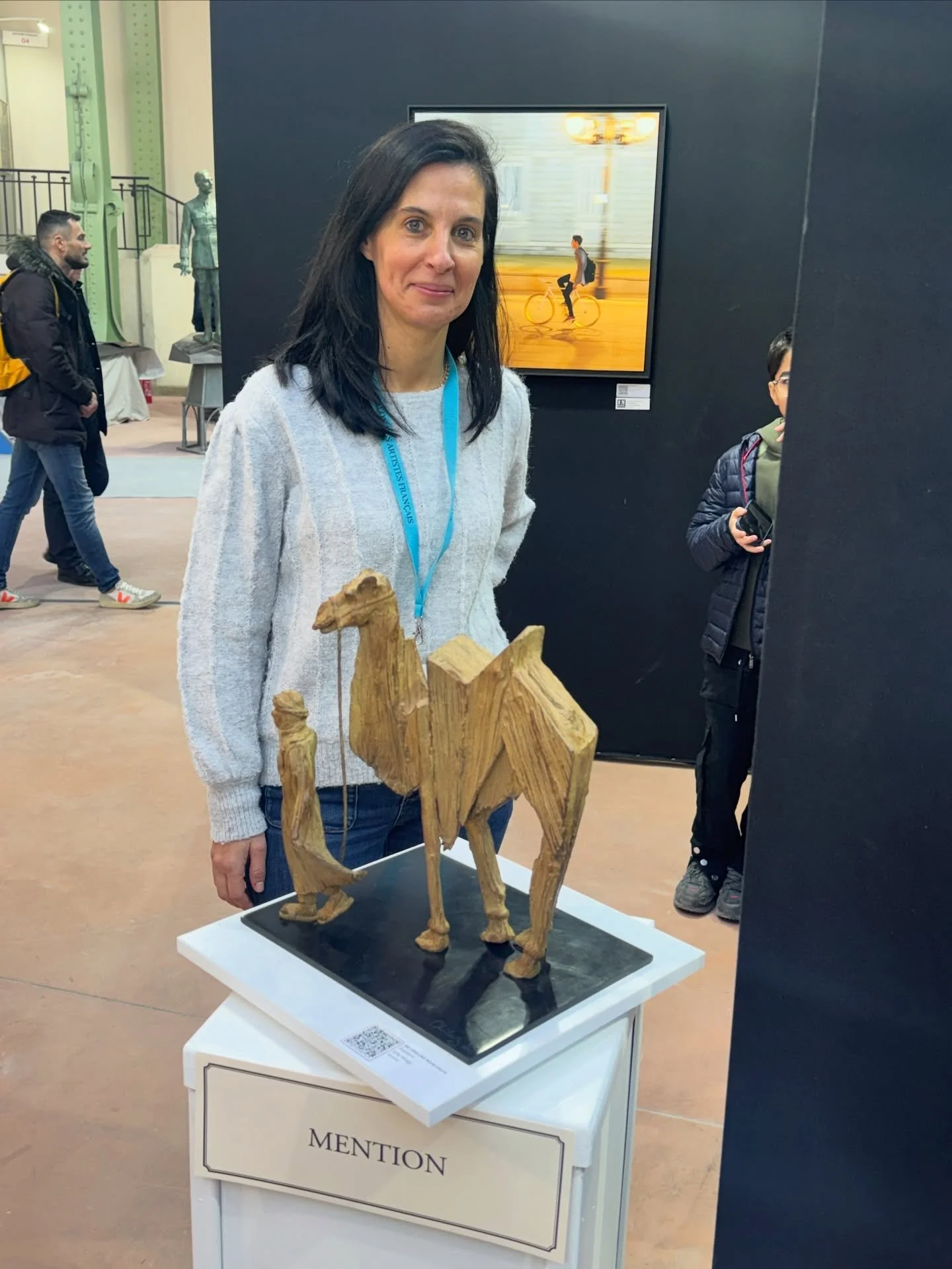 Tr&egrave;s heureuse et sinc&egrave;rement honor&eacute;e d&rsquo;avoir re&ccedil;u une mention pour ma sculpture Mirage lors de ma premi&egrave;re participation au Salon des artistes fran&ccedil;ais au Grand Palais. 
Un immense merci au Jury. 
@salo
