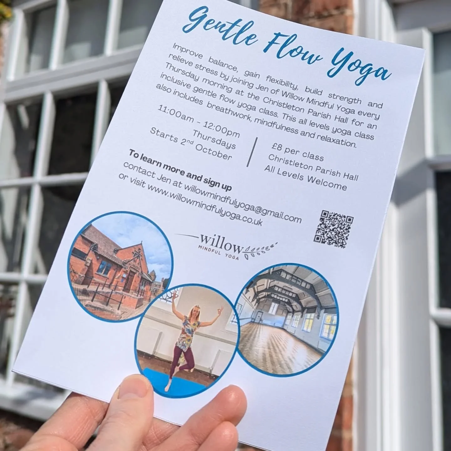 Yoga this Thursday in Christleton!  Only a couple days now until my first yoga class in Christleton and I am so looking forward to it.
If you haven't booked on yet, please do. (Booking link in bio).
For those new to me yoga.. and my classes.  Here