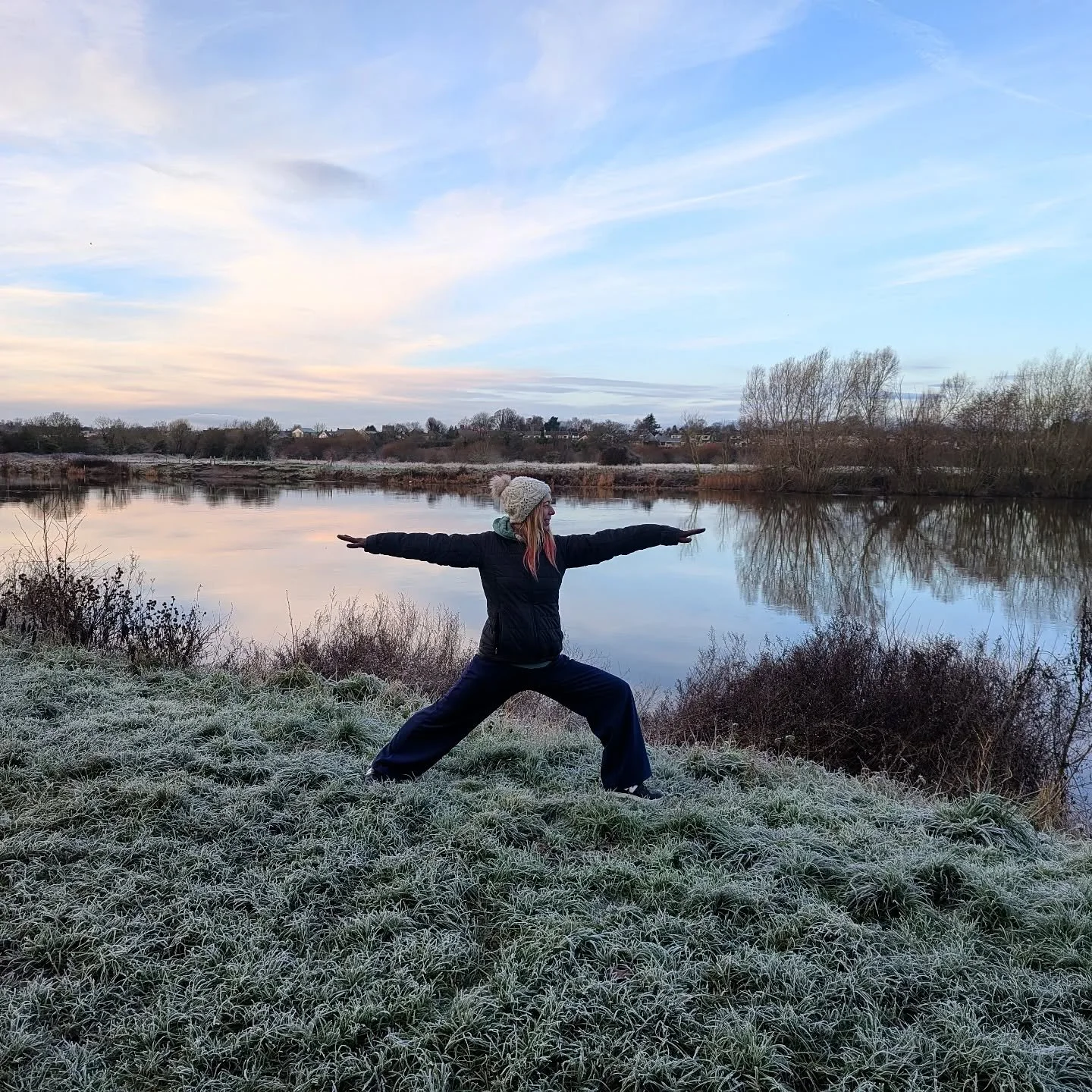 Beautiful, but very chilly morning by the River Dee.

#chester #riverdee #warrior2