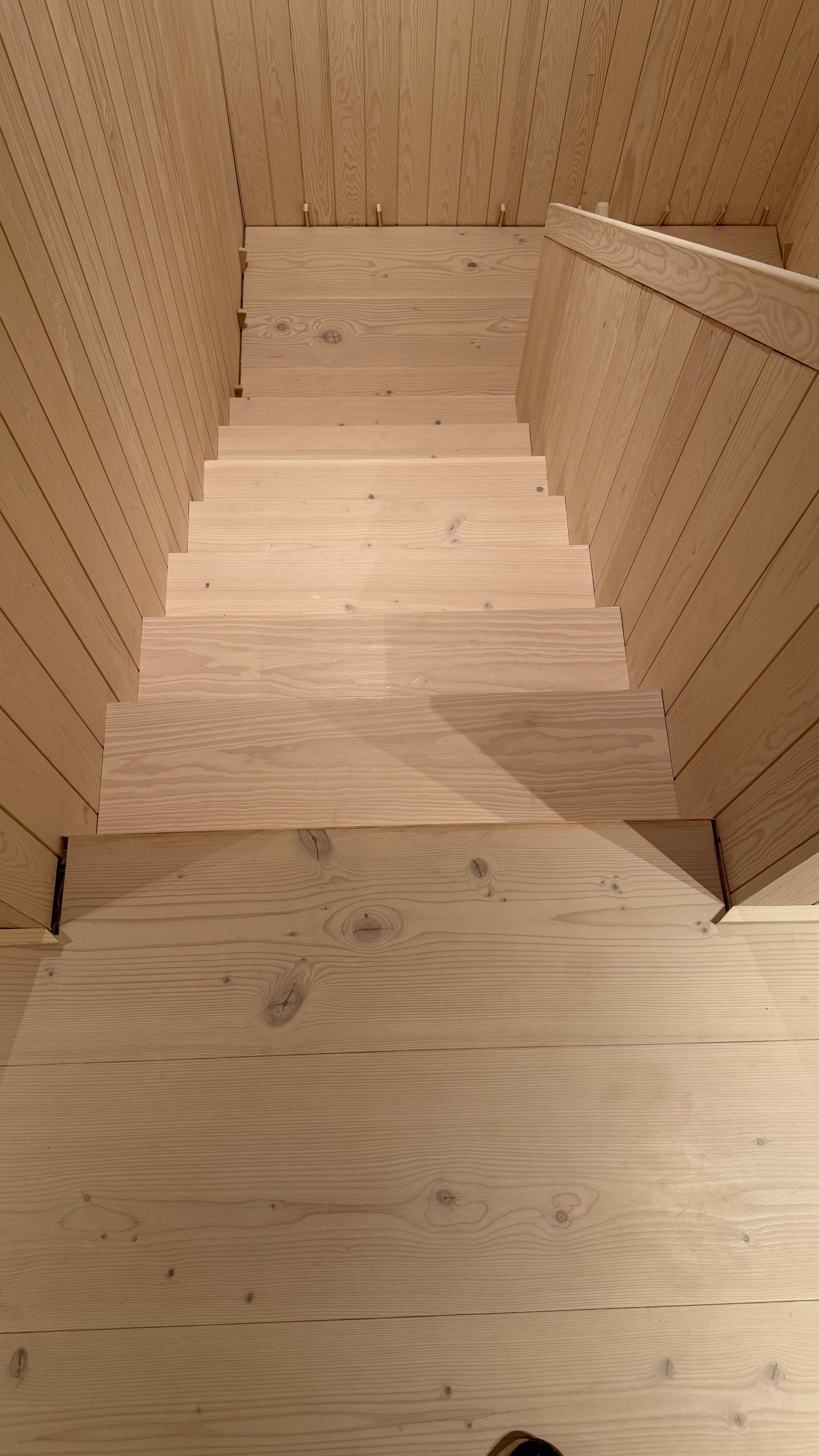 Montering av trappetrinn douglas