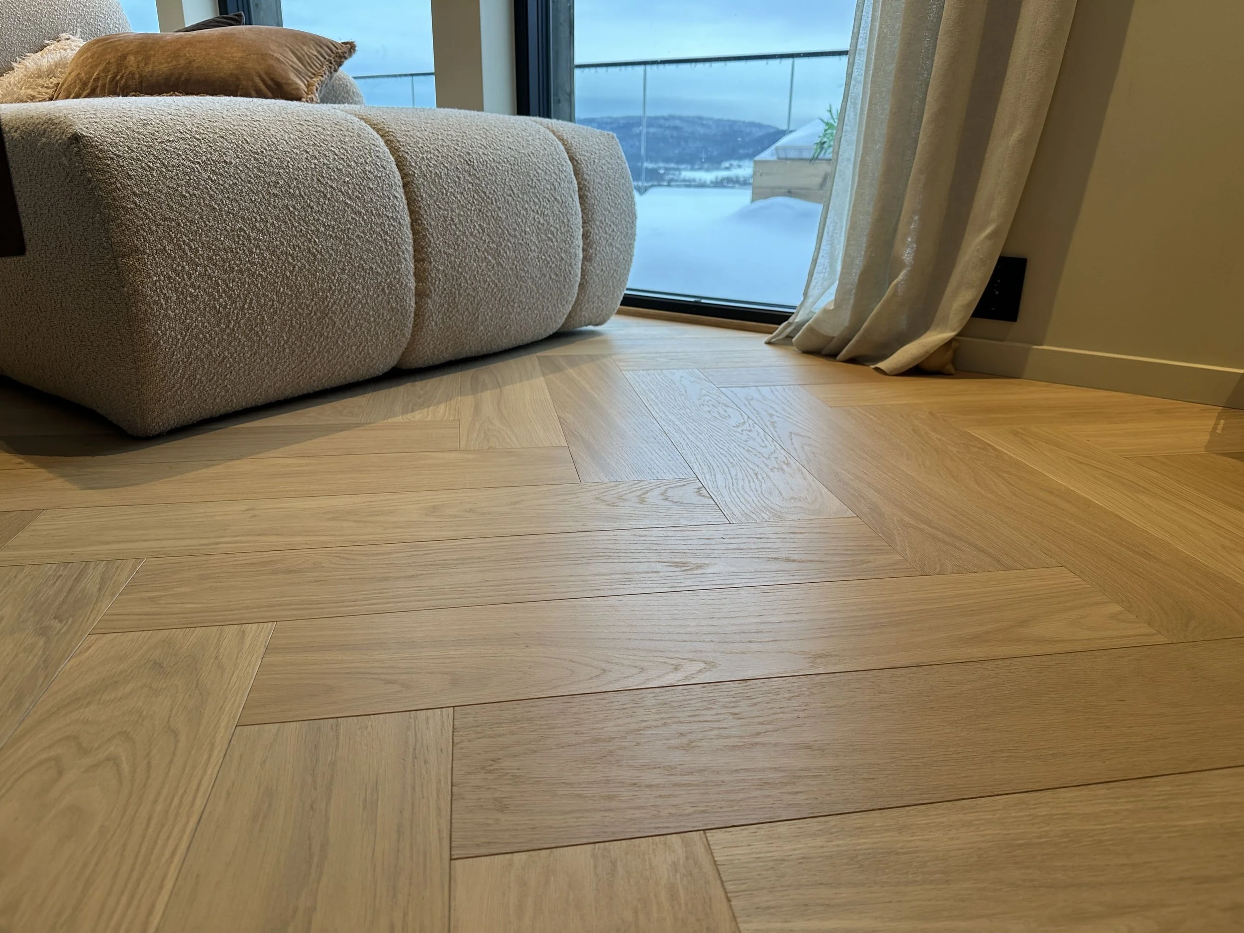 Bred fiskeben parkett