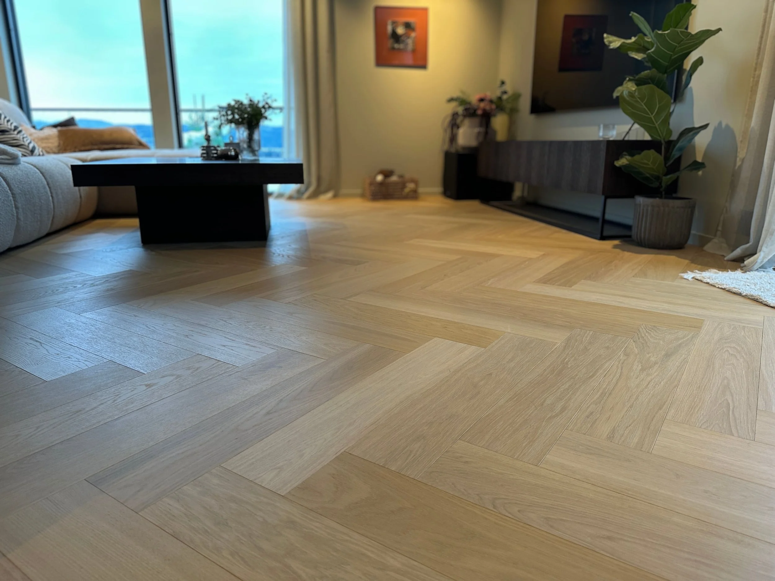 Fiskebensparkett Fjellhamar