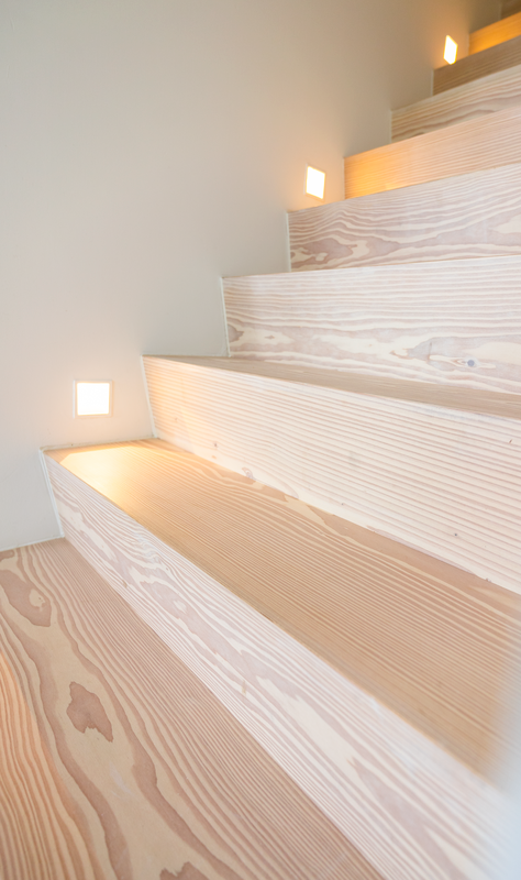 Trappetrinn i douglasgran
