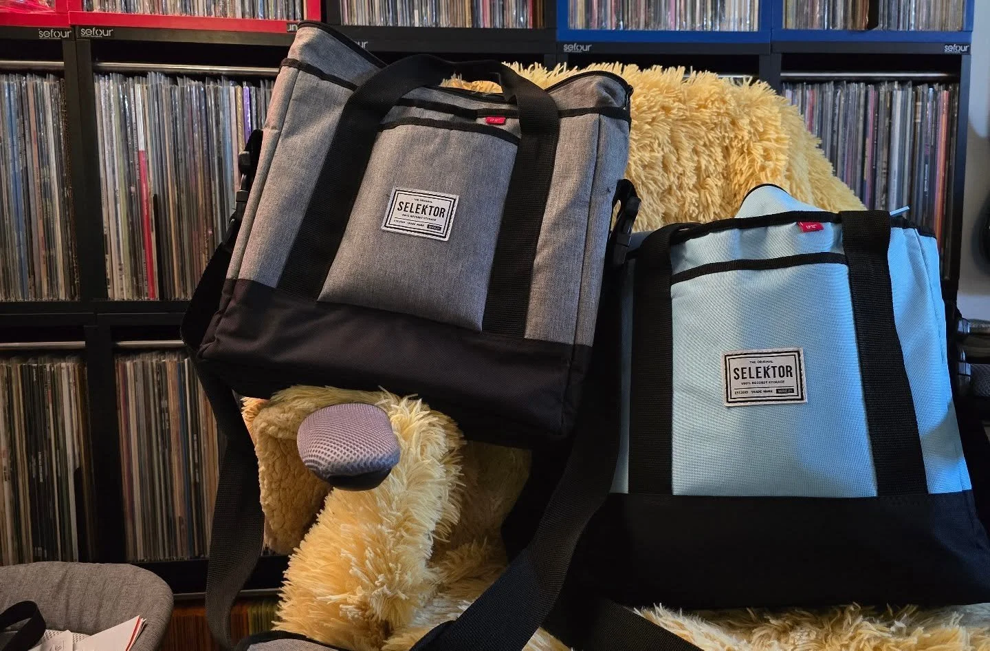 This is my first Black Friday with no record related responsibilities before 8AM. It feels weird. But also cool. Imma be out on the town with my boy today with our matching @selektor.co bags. I figured today would be a perfect introduction to AC/DC -