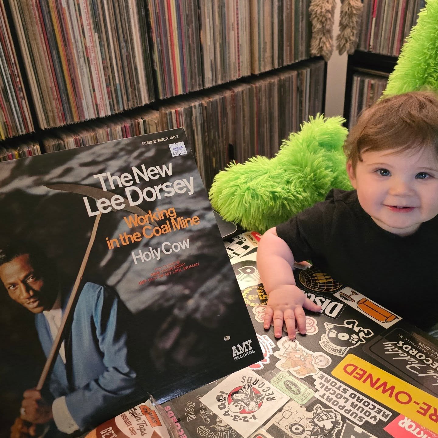 Gotta get this kid ready for NOLA this summer. @recordstoredayus 

Happy Wednesday 😉 #leedorsey