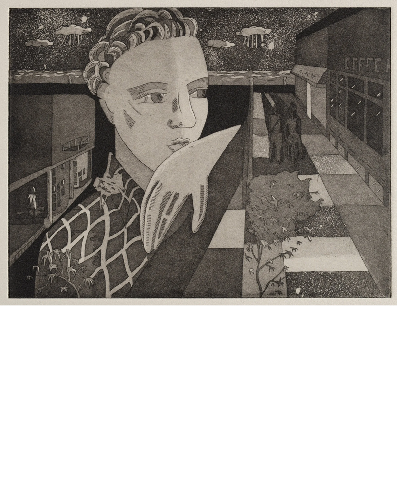 Cornerstone Peer
Etching 21cm x 27cm