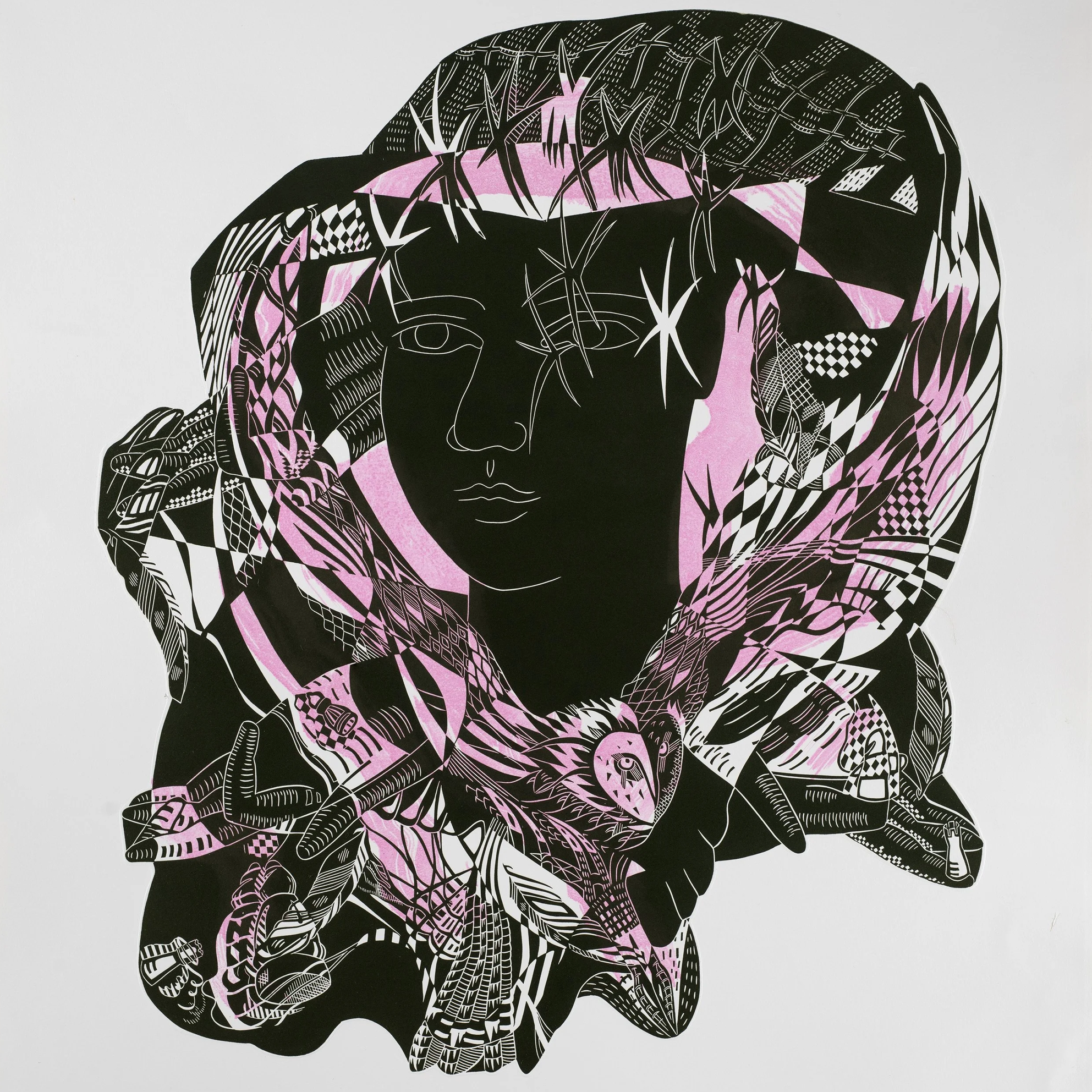 Caissa's Move
86cm x 73cm